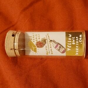 Mismatch yellow owl earings